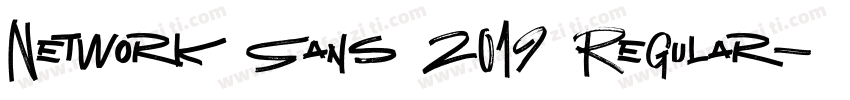 Network Sans 2019 Regular字体转换